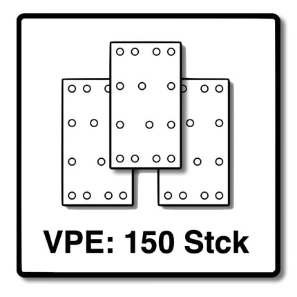 Festool Ruby tiras de lija STF 93x178 P 60 200 piezas (4x 499062) para correderas RS 300 / RS 3 / LRS 93