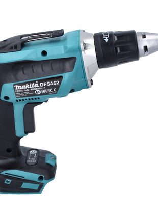 Makita DFS 452 RM Akku Schnellbauschrauber 18 V Brushless + 2x Akku 4,0 Ah + Ladegerät - Toolbrothers