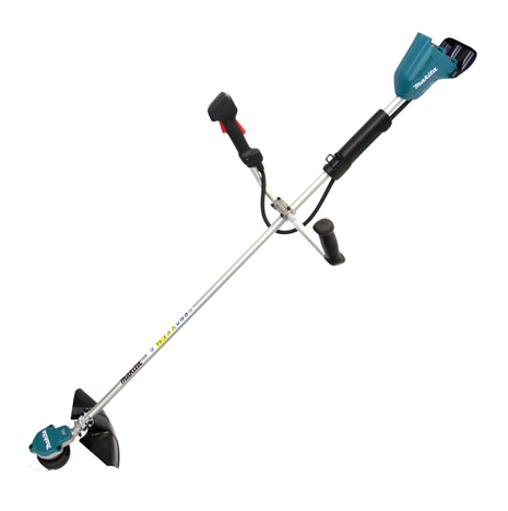 Makita DUR 368 AZ Decespugliatore a batteria 36 V ( 2x18V ) Brushless, con impugnatura a due mani - senza batterie, senza caricabatterie