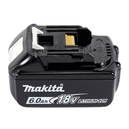 Trapano avvitatore a percussione a batteria Makita DHP 458 G1J 18 V 91 Nm + 1x batteria 6,0 Ah + Makpac - senza caricabatterie
