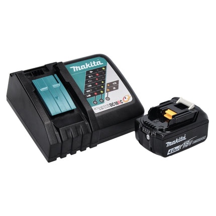 Makita DHR 202 RM1J 18 V 2,0 J SDS Plus martello a scalpello a batteria + 1x batteria 4,0 Ah + caricabatterie + Makpac