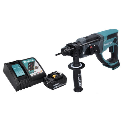 Taladro atornillador a batería Makita DHR 202 RT1 18 V 2.0 J SDS Plus + 1x batería 5.0 Ah + cargador