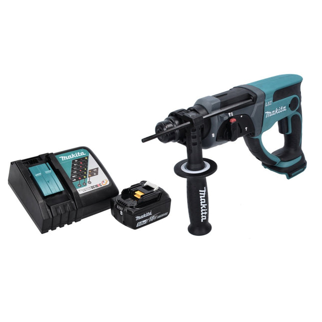 Taladro atornillador a batería Makita DHR 202 RT1 18 V 2.0 J SDS Plus + 1x batería 5.0 Ah + cargador