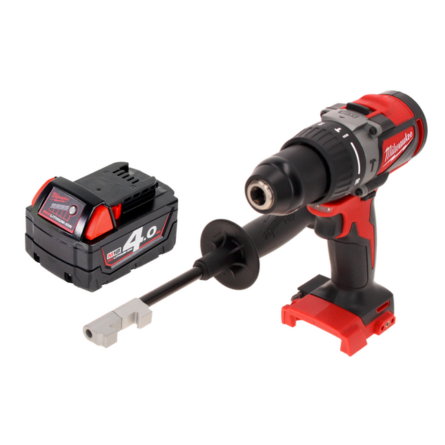 Taladro percutor inalámbrico Milwaukee M18 BLPD2-401 18 V 82 Nm sin escobillas + 1x batería 4,0 Ah - sin cargador