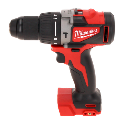 Taladro percutor inalámbrico Milwaukee M18 BLPD2-402 FC 18 V 82 Nm sin escobillas + 2x baterías 4,0 Ah + cargador