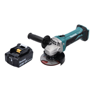 Makita DGA 452 F1 Akku Winkelschleifer 18 V 115 mm + 1x Akku 3,0 Ah - ohne Ladegerät