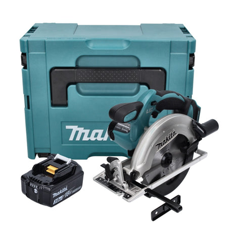 Makita DSS 611 F1J Cordless circular saw 18 V 165 mm + 1x rechargeable battery 3.0 Ah + Makpac - without charger