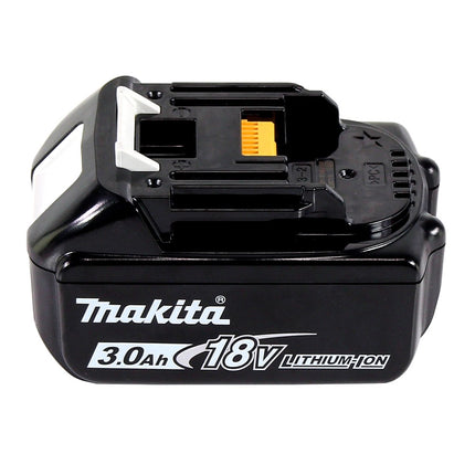 Sierra circular sin cable Makita DSS 611 F1J 18 V 165 mm + 1x batería 3,0 Ah + maletín Makpac - sin cargador
