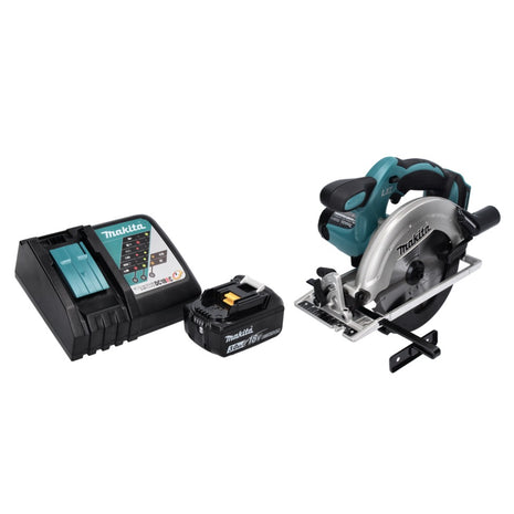 Makita DSS 611 RF1 cordless circular saw 18 V 165 mm + 1x rechargeable battery 3.0 Ah + charger