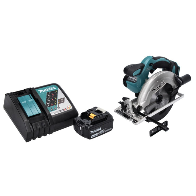 Makita DSS 611 RM1 cordless circular saw 18 V 165 mm + 1x rechargeable battery 4.0 Ah + charger