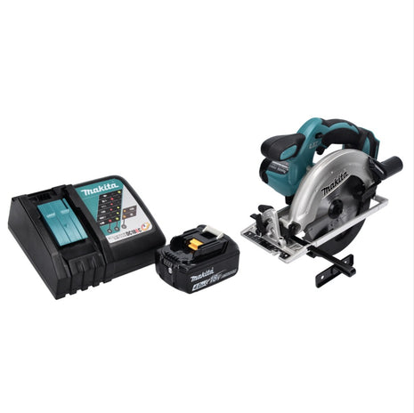 Makita DSS 611 RM1 Akku Handkreissäge 18 V 165 mm + 1x Akku 4,0 Ah + Ladegerät