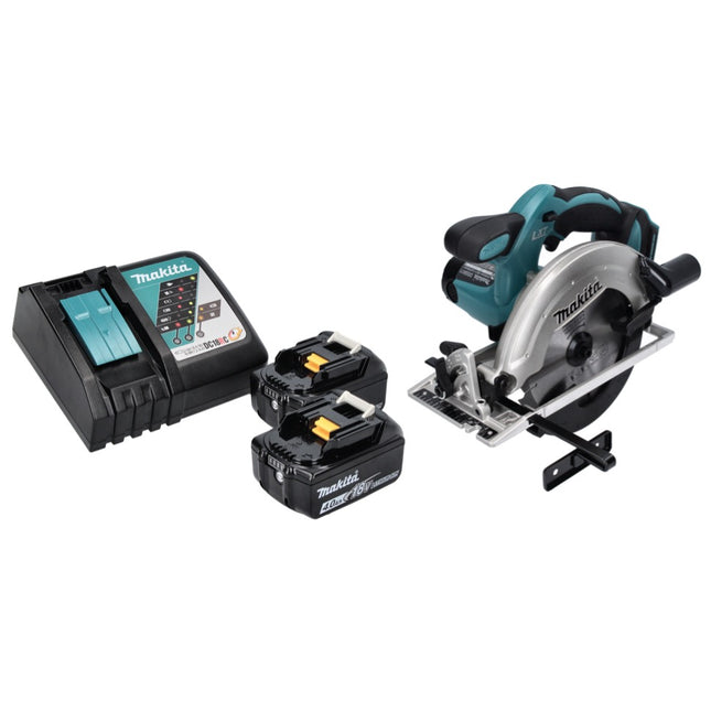 Makita DSS 611 RM cordless circular saw 18 V 165 mm + 2x rechargeable battery 4.0 Ah + charger