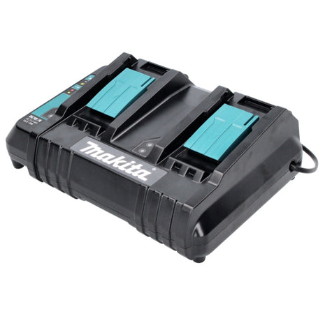 Makita DC 18 SH Dual-Charger 2x 14.4 V 2x 18 V (36 V) LXT with 2.6 Amp charging power (199687-4)