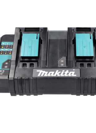 Makita DC 18 SH Dual-Charger 2x 14.4 V 2x 18 V (36 V) LXT with 2.6 Amp charging power (199687-4)