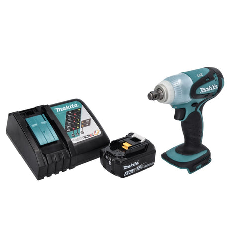 Makita DTW 251 RF1 cordless impact wrench 18 V 230 Nm 1/2" + 1x rechargeable battery 3.0 Ah + charger