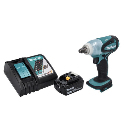 Makita DTW 251 RG1 cordless impact wrench 18 V 230 Nm 1/2" + 1x rechargeable battery 6.0 Ah + charger