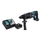 Trapano a batteria Makita DHR 241 RT1 18 V 2,0 J SDS plus + 1x batteria 5,0 Ah + caricabatterie