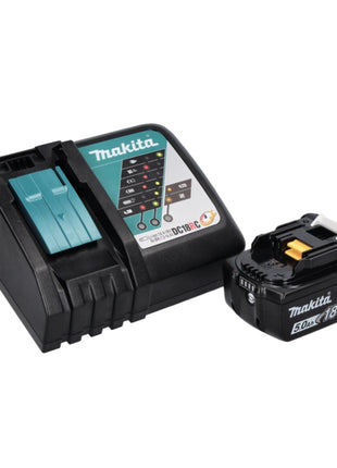 Makita DHR 241 RT1 cordless hammer drill 18 V 2.0 J SDS plus + 1x rechargeable battery 5.0 Ah + charger