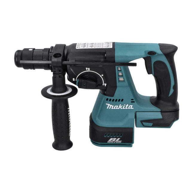 Makita DHR 243 G1J Perforateur sans fil 18 V 2,0 J SDS plus Brushless + 1x Batterie 6,0 Ah + Makpac - sans chargeur