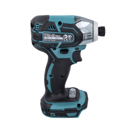 Avvitatore a impulsi a batteria Makita DTS 141 RM 18 V 40 Nm 1/4" brushless + 2x batteria ricaricabile 4,0 Ah + caricabatterie