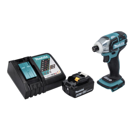 Makita DTS 141 RG1 Akku Impulsschrauber 18 V 40 Nm 1/4" Brushless + 1x Akku 6,0 Ah + Ladegerät