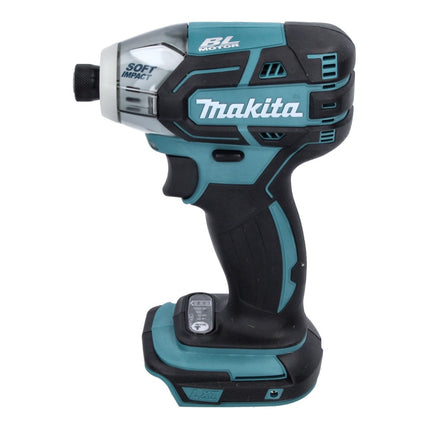Makita DTS 141 RGJ cordless impulse screwdriver 18 V 40 Nm 1/4" brushless + 2x rechargeable battery 6.0 Ah + charger + Makpac