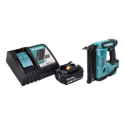 Clavadora a batería Makita DBN 500 RF1, 15-50 mm, 18 V + 1x batería 3.0 Ah + cargador