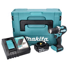 Makita DDF 487 RF1J Akku Bohrschrauber 18 V 40 Nm Brushless + 1x Akku 3,0 Ah + Ladegerät + Makpac - Toolbrothers
