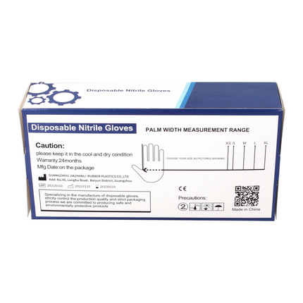 Nitril Einweg Handschuhe in Spenderbox Schwarz / Black 100 Stück Größe M / Medium - nicht Steril - Toolbrothers