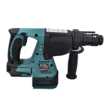 Martillo perforador a batería Makita DHR 243 RG 18 V SDS plus Brushless + 2x batería recargable 6,0 Ah + cargador
