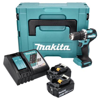Makita DDF 487 RMJ Akku Bohrschrauber 18 V 40 Nm Brushless + 2x Akku 4,0 Ah + Ladegerät + Makpac - Toolbrothers