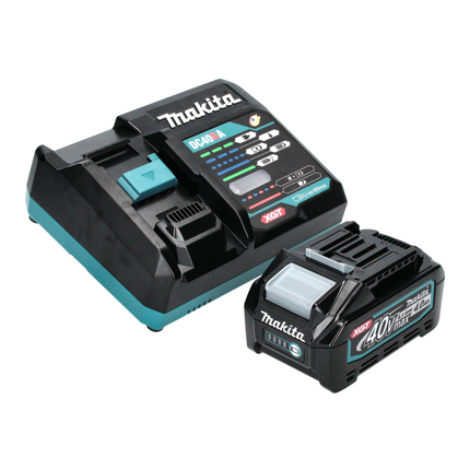Makita UB 001 GM101 Soplador sin cable Soplador de hojas 40 V máx. sin escobillas + 1x batería 4,0 Ah + cargador