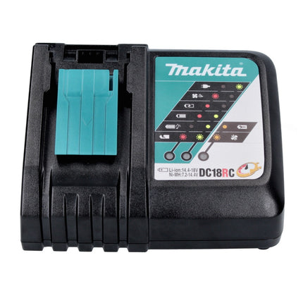 Makita Power Source Kit 18 V con 2x BL 1820 B batería 2.0 Ah ( 2x 197254-9 ) + DC 18 RC cargador ( 195584-2 )