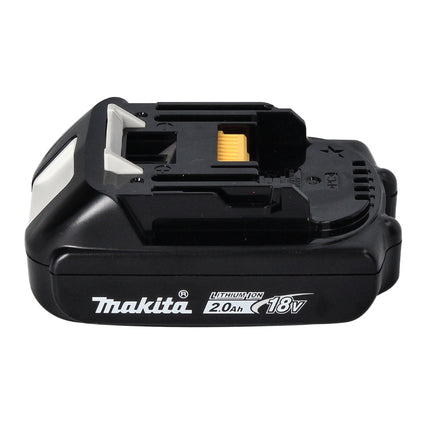 Kit di alimentazione Makita 18 V con 1x batteria BL 1820 B 2,0 Ah ( 197254-9 ) + caricabatterie DC 18 RC ( 195584-2 )