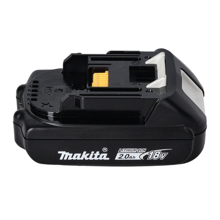 Kit di alimentazione Makita 18 V con 1x batteria BL 1820 B 2,0 Ah ( 197254-9 ) + caricabatterie DC 18 RC ( 195584-2 )