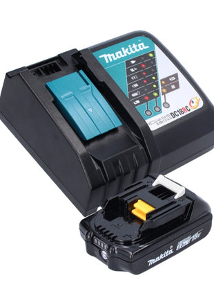 Taladro percutor inalámbrico Makita DHP 487 RA1J 18 V 40 Nm sin escobillas + 1x batería 2,0 Ah + cargador + Makpac