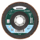 Metabo Disque à lamelles P 80 125 mm 22,23 mm (10 x 623149000) pour meuleuse d'angle