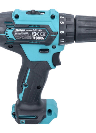 Makita DF 333 DZ Trapano avvitatore a batteria 12 V max. 30 Nm - senza batterie, senza caricabatterie