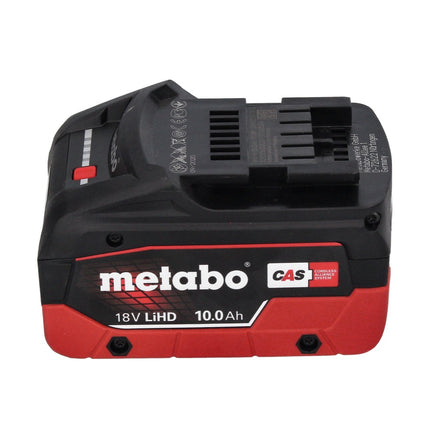 Kit de base Metabo 18 V LiHD + 4x batteries 10,0 Ah + 2x chargeur ASC 55 + metaBOX