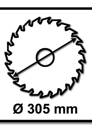 Makita CMSXF305100G SPECIALIZED EFFICUT Saw Blade for Wood 100 Teeth 305 x 2,15 x 30 mm (B-67321)