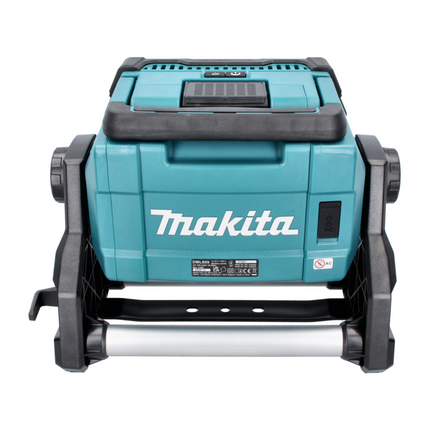 Makita DML 809 RF proyector LED inalámbrico para la construcción 18 V 10000 lm + 2x batería recargable 3,0 Ah + cargador