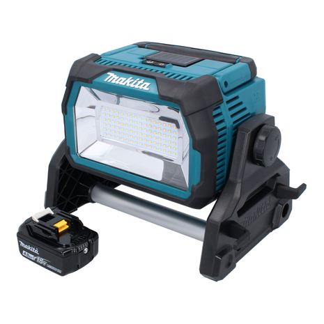 Makita DML 809 M1 Cordless LED construction spotlight 18 V 10000 lm + 1x rechargeable battery 4.0 Ah - without charger