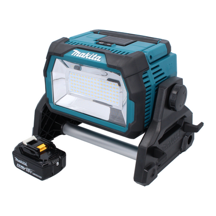 Makita DML 809 G1 Proyector LED sin cable para la construcción 18 V 10000 lm + 1x batería recargable 6,0 Ah - sin cargador