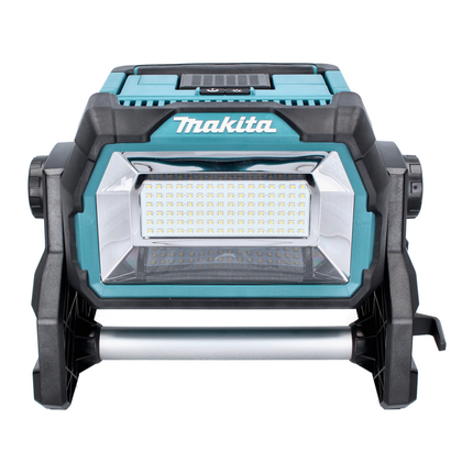 Makita DML 809 RG Proyector LED inalámbrico para la construcción 18 V 10000 lm + 2x batería recargable 6,0 Ah + cargador