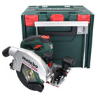 Metabo KS 18 LTX 66 BL Scie circulaire sans fil 18 V 165 mm (611866840) + Coffret metaBOX - sans batterie, sans chargeur