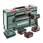 Metabo BS 18 LTX Impuls Set Trapano avvitatore a batteria 18V 110Nm ( 602191960 ) + 3x Batterie 4,0 Ah + Caricabatterie + Valigetta metaBOX