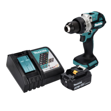 Makita DDF 486 RM1 taladro atornillador inalámbrico 18 V 130 Nm sin escobillas + 1x batería 4,0 Ah + cargador