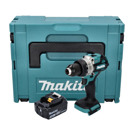 Makita DDF 486 M1J cordless drill driver 18 V 130 Nm brushless + 1x rechargeable battery 4.0 Ah + Makpac - without charger