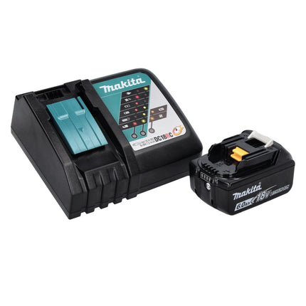 Makita DDF 486 RG1J cordless drill driver 18 V 130 Nm brushless + 1x rechargeable battery 6.0 Ah + charger + Makpac