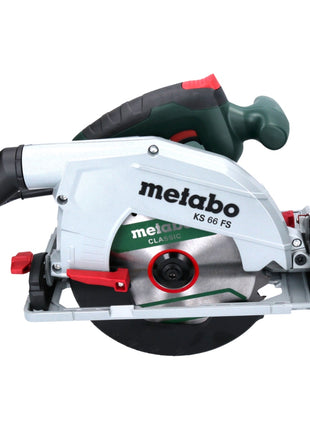 Sierra circular manual Metabo KS 66 FS 1500 W 190 mm + 1 hoja de sierra + carril de corte KFS 44